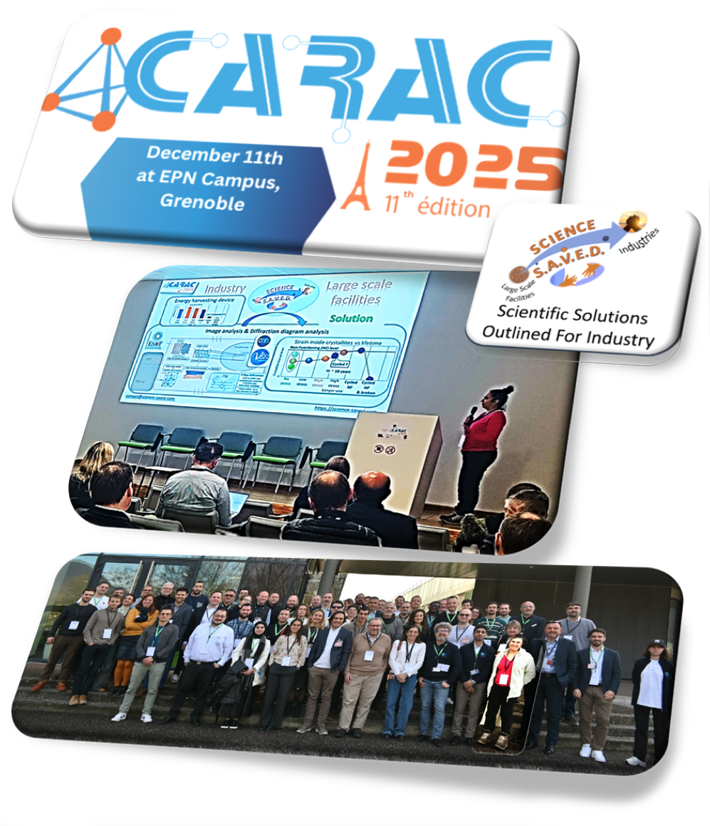 December 2025  Science-SAVED presented talk CARAC 2025 Grenoble FRANCE